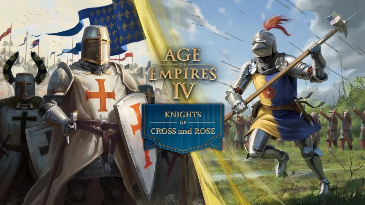 Стратегия Age of Empires 4 получит новое дополнение Knights of Cross and Rose этой весной