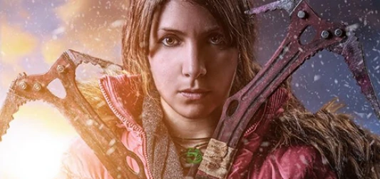Косплей Rise of the Tomb Raider от Джулии Пежо