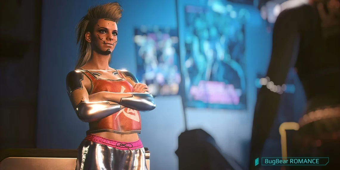 Моддер Cyberpunk 2077 создал совершенно новую романтику и сюжетную линию