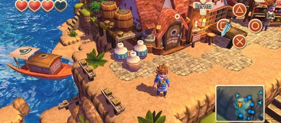 Приключенческая игра Oceanhorn - Monster of Uncharted Seas вышла для PlayStation Vita