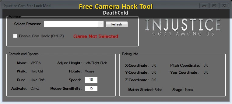 Injustice: Gods Among Us "free camera injustice"