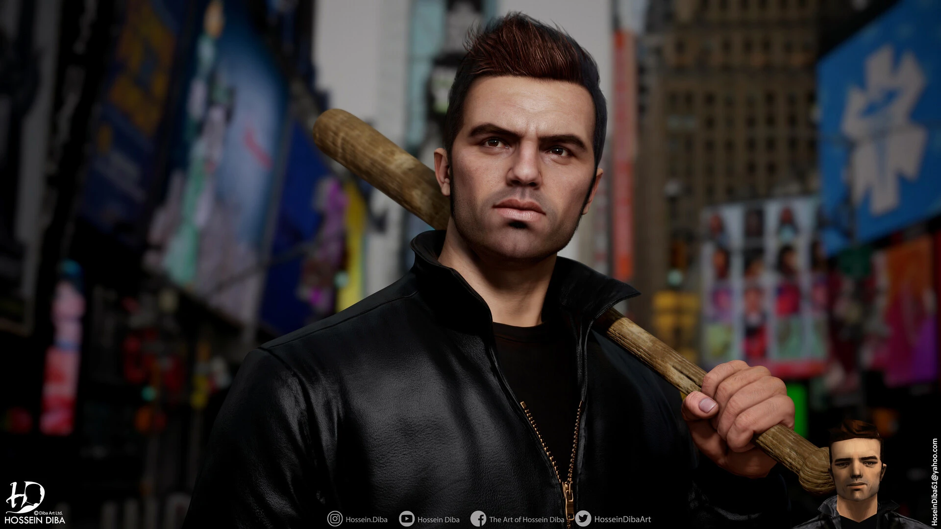 Некстген-версия главного героя Grand Theft Auto 3