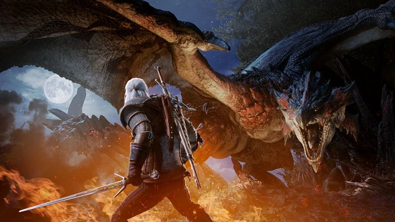 Геральт из Ривии погостит в Monster Hunter: World
