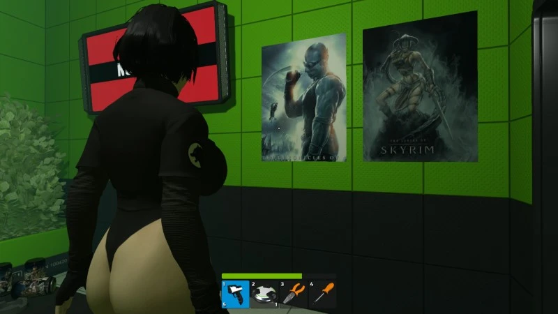 Haydee 2 "Замена плакатов и non nude"