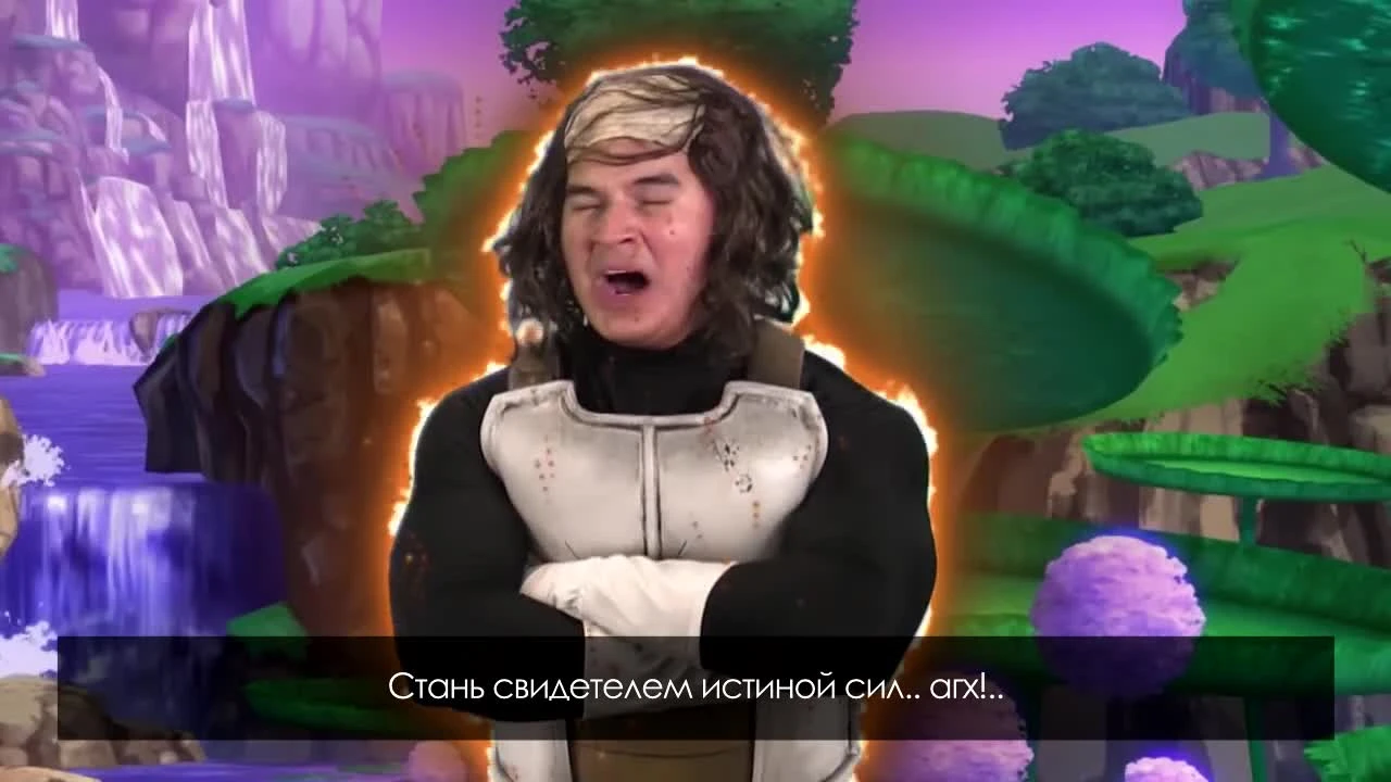 Dragon Ball FighterZ - Пародийный скетч от Angry Joe [RUS SUB]