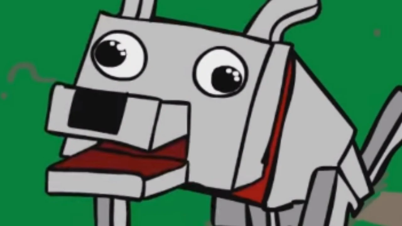 Майнкрафтовские волки