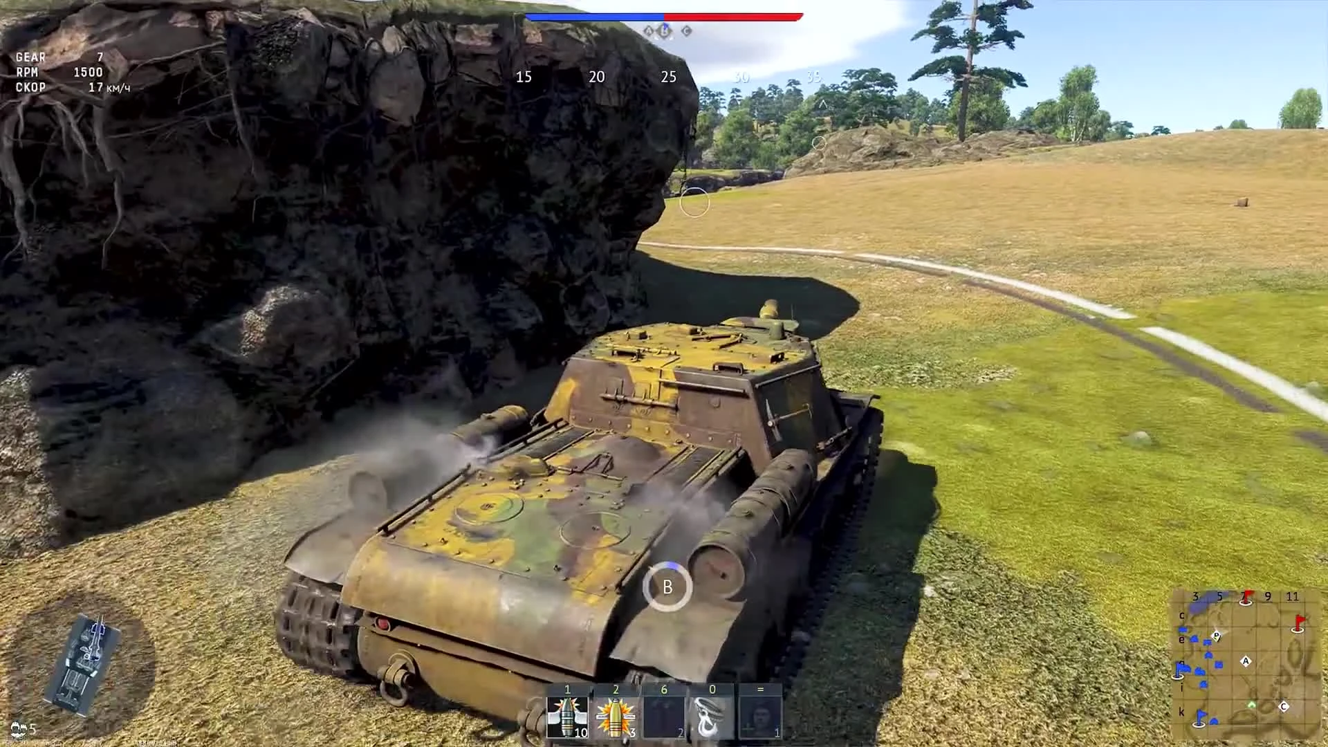 War Thunder - Подборка, Рикошеты и смешные моменты #54