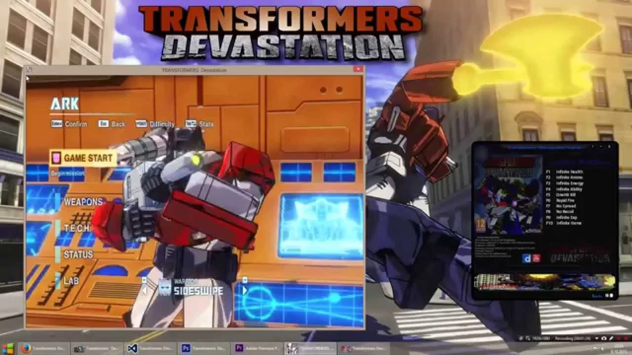 Transformers: Devastation: Трейнер/Trainer (+10) [Latest Steam] {FutureX}