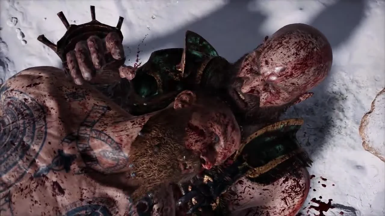 God of War - Новая игра+ Битва с боссом Балдур "Незнакомец"