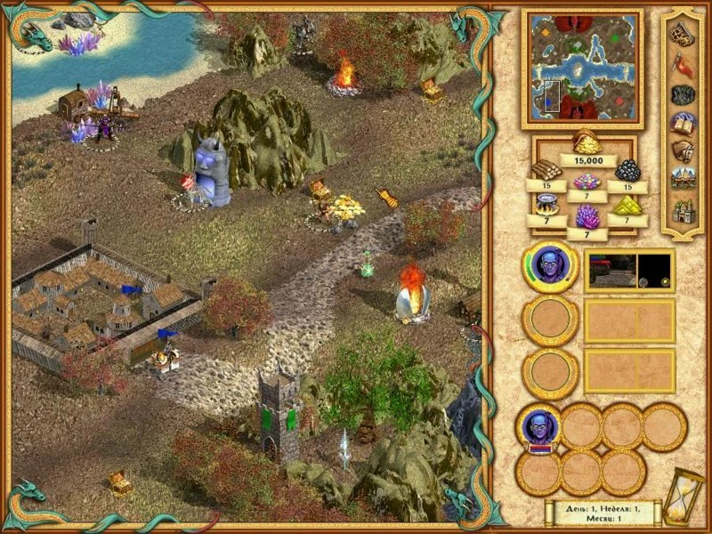 Heroes of Might and Magic 4 "Сценарий - Land of Erka"