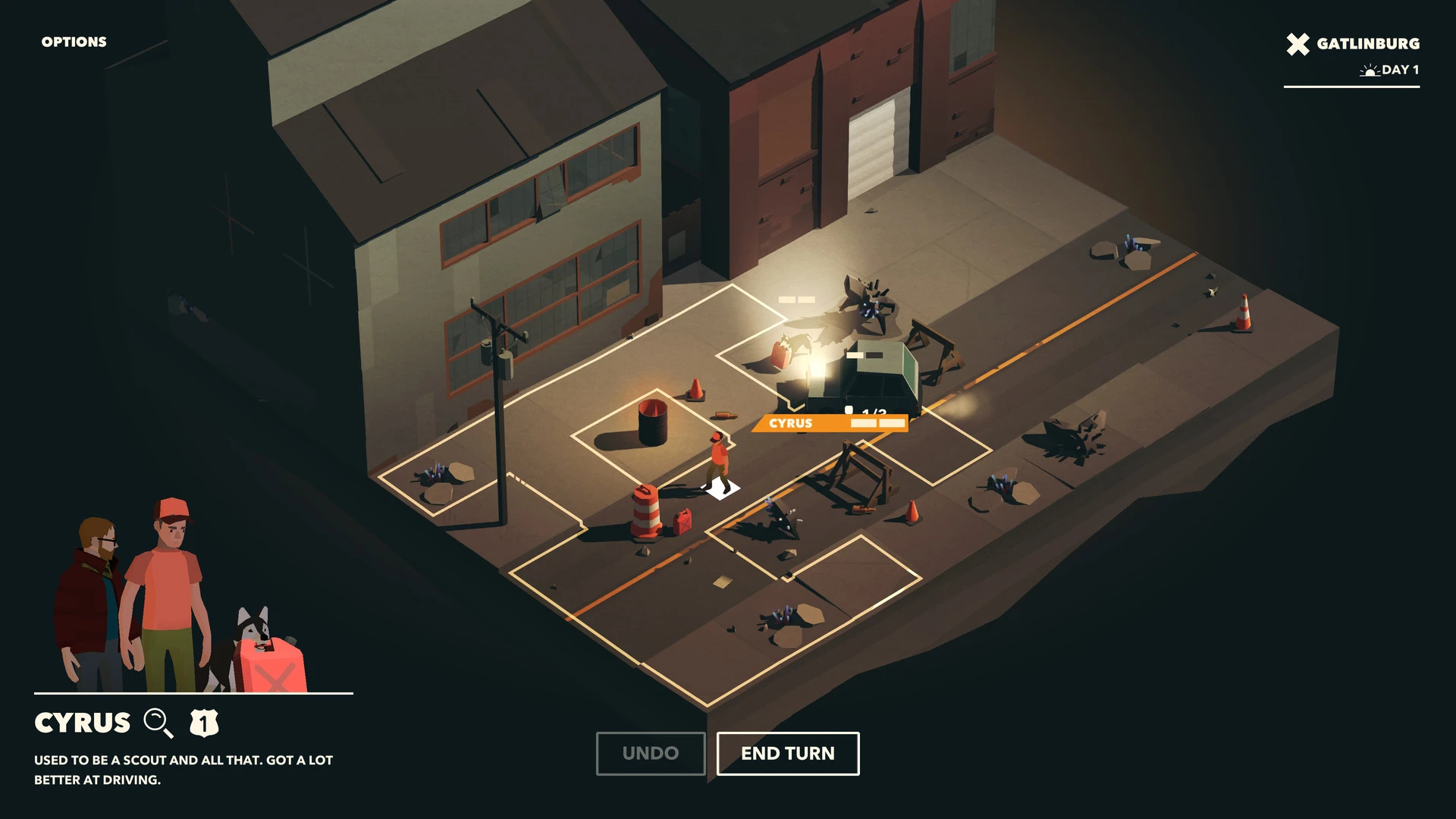 Релизный трейлер Overland - тактического путешествия сквозь США, где отважный пёсик сражается со злобными грибами