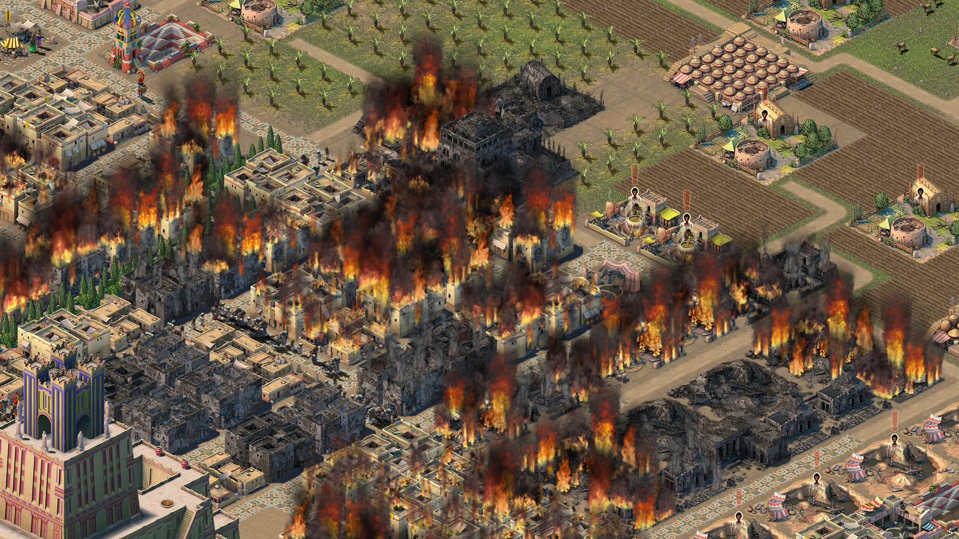 Новое крупное обновление для Nebuchadnezzar добавляет преступления, болезни и пожары