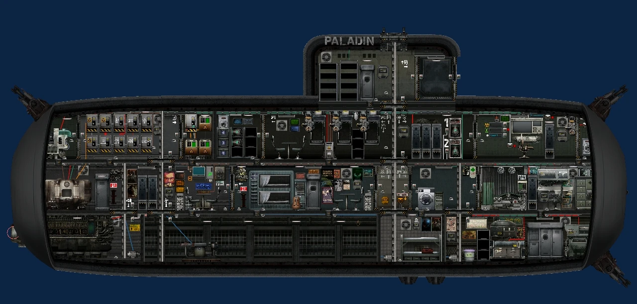 Barotrauma "Подлодка Paladin"