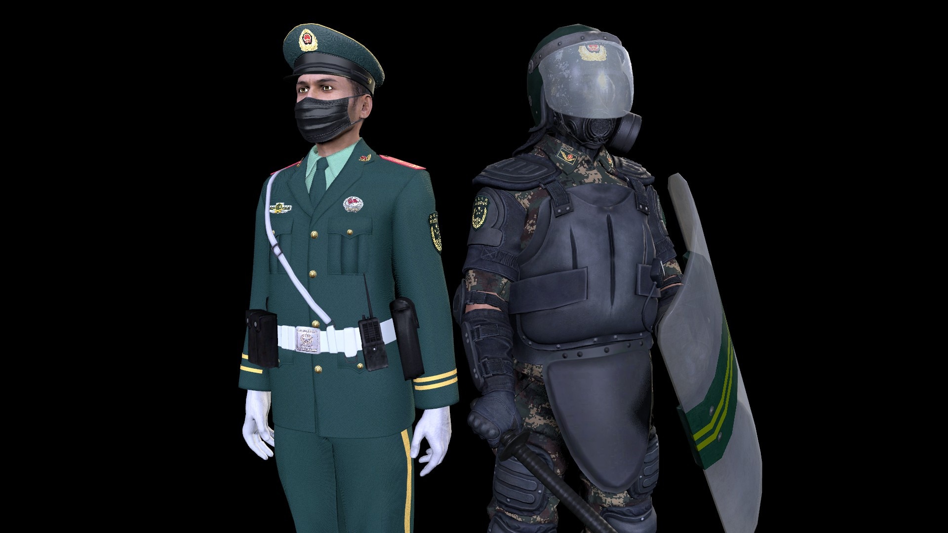 Garry's Mod "Китайская Полиция"