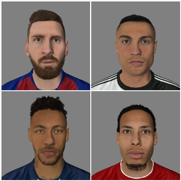 FIFA 14 "Огромный сборник лиц и татуировок"