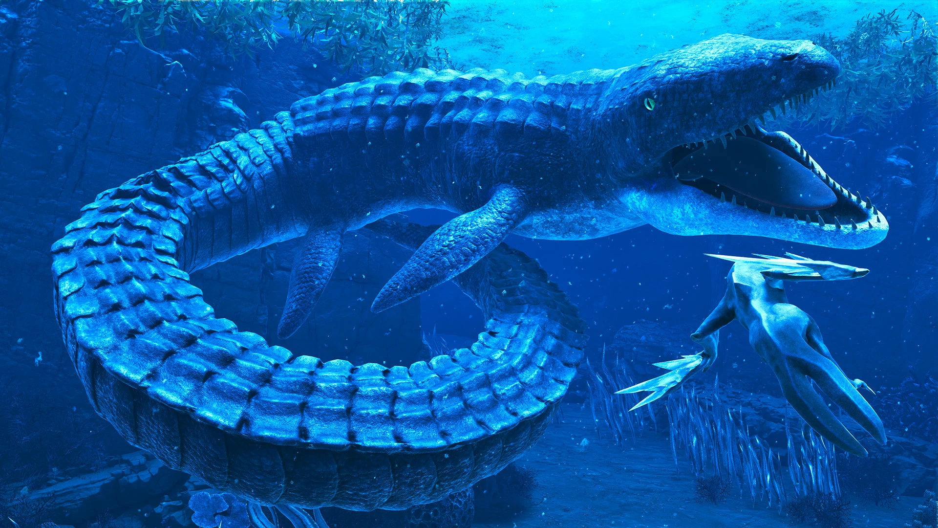 Геймплейный трейлер подводного экшена Glaciered