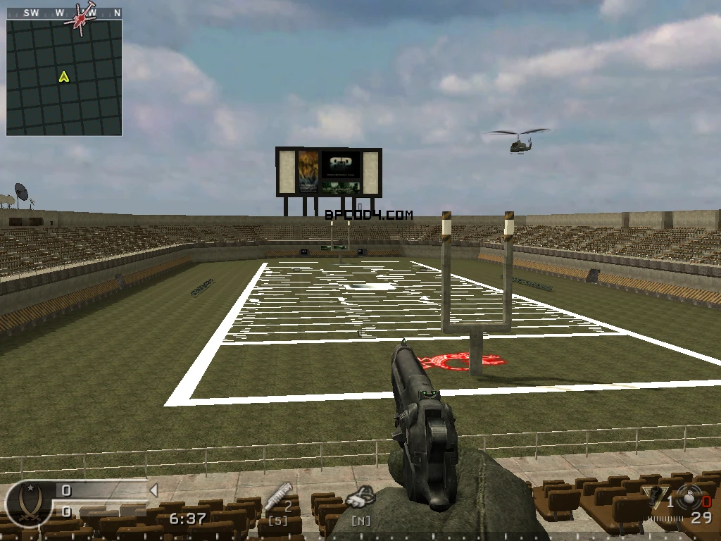 Call of Duty 4: Modern Warfare "Карта - BP Football"