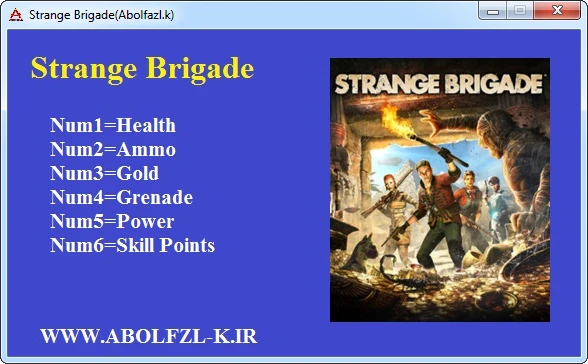 Strange Brigade: Трейнер/Trainer (+6) [v1.47.22.14] {Abolfazl.k}