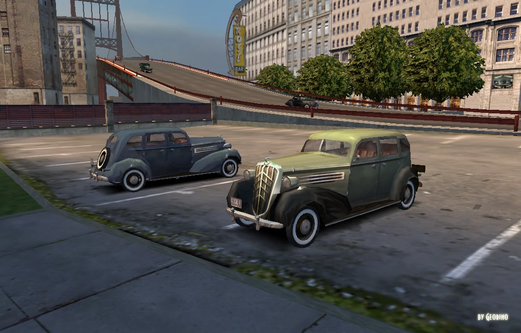 Mafia: The City of Lost Heaven "Schubert Extra Six Fordor (new wheels + effects, style M2)"