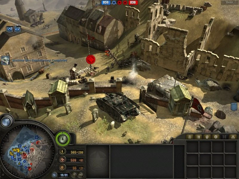 Company of Heroes: Opposing Fronts "Карта - The Castle of Zelda"
