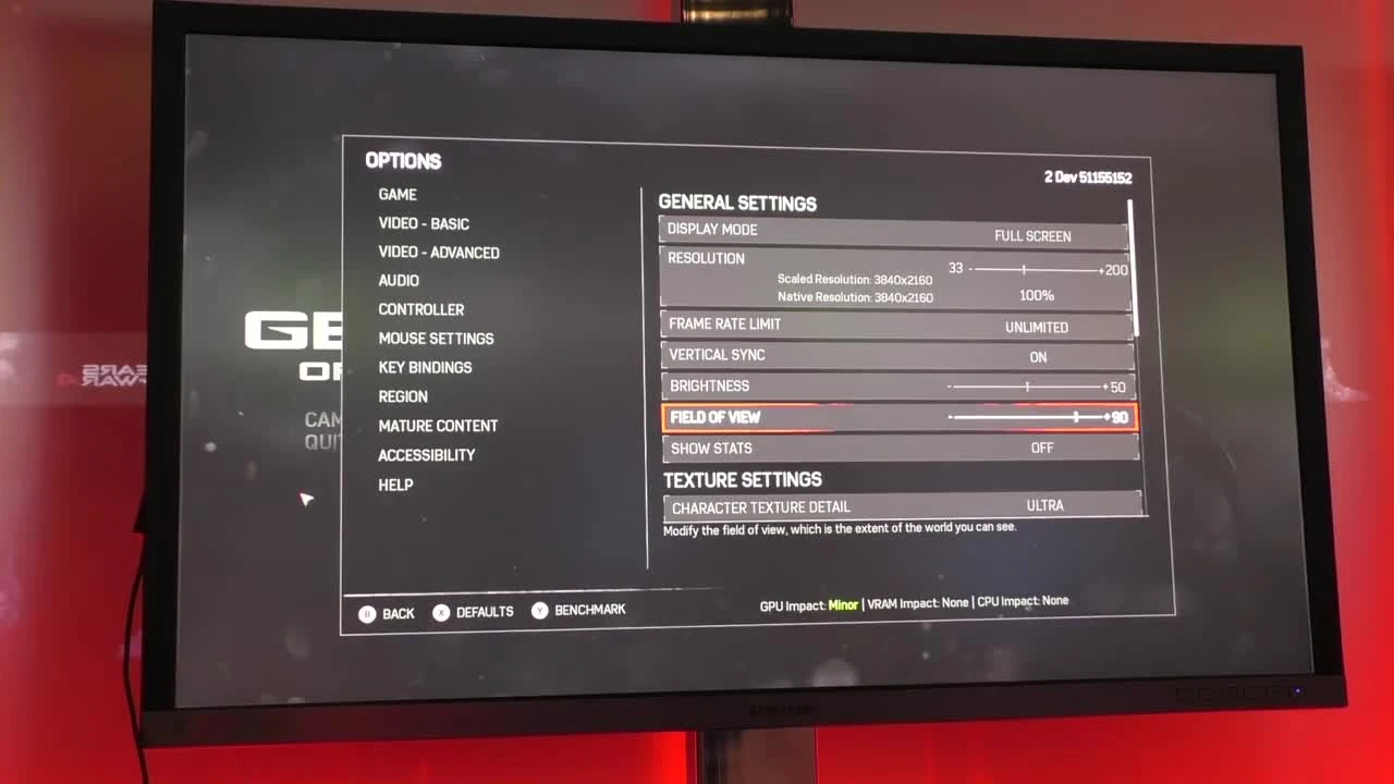 Gamescom 2016: графические настройки PC-версии Gears of War 4