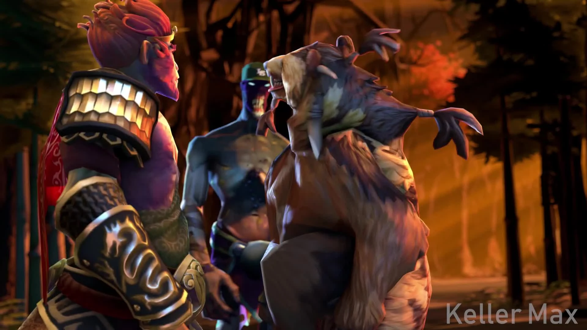 Dota 2 пародия на GTA: San Andreas