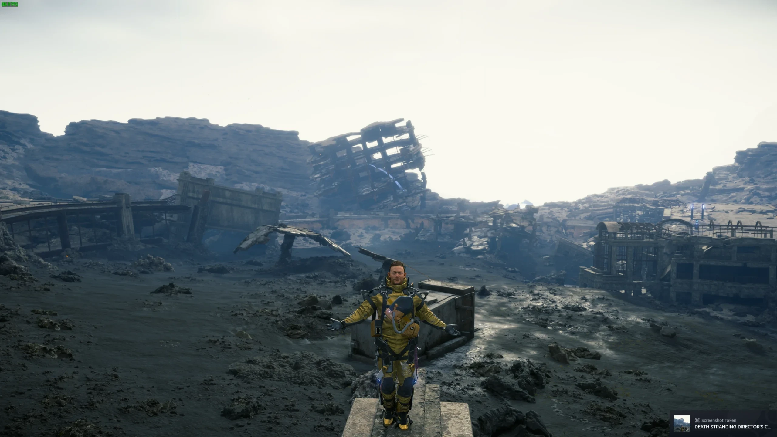 Death Stranding "Live Stranding - удаление БТ и дождя"