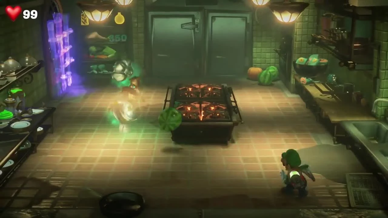 Свежие кадры игрового процесса Luigi's Mansion 3