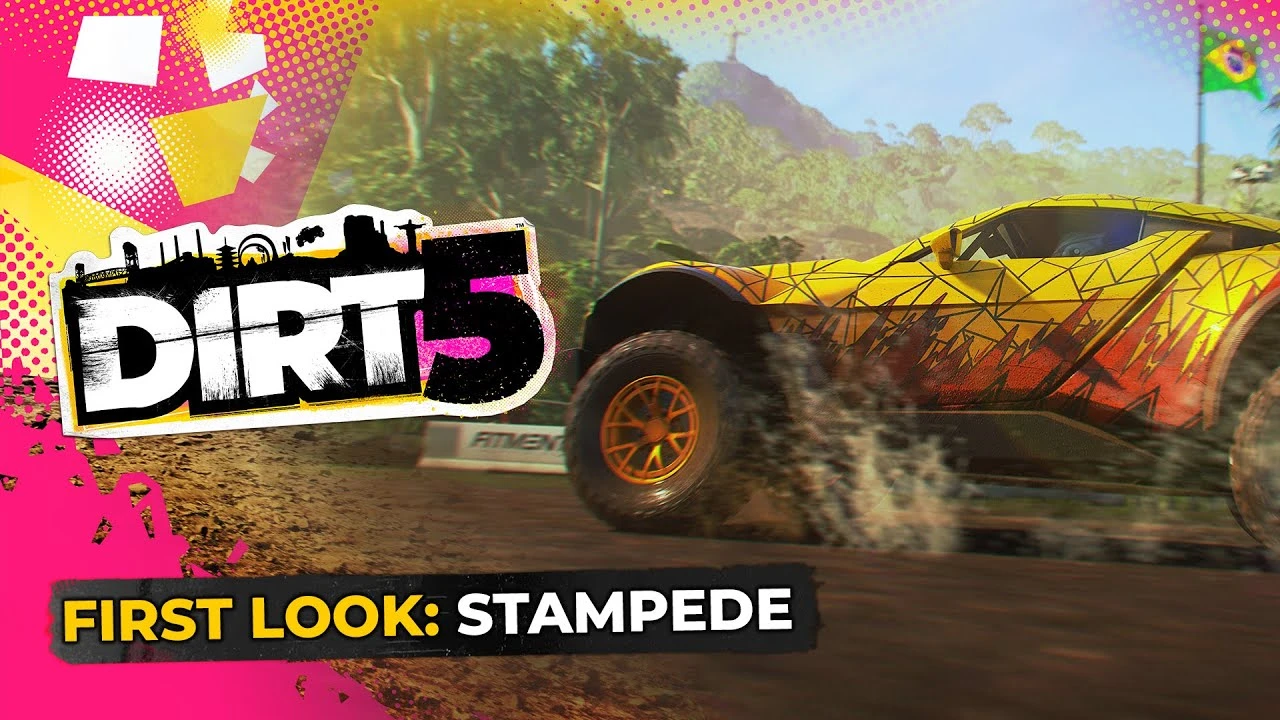 Новый трейлер DIRT 5 демонстрирует трек Stampede и динамическую смену погоды