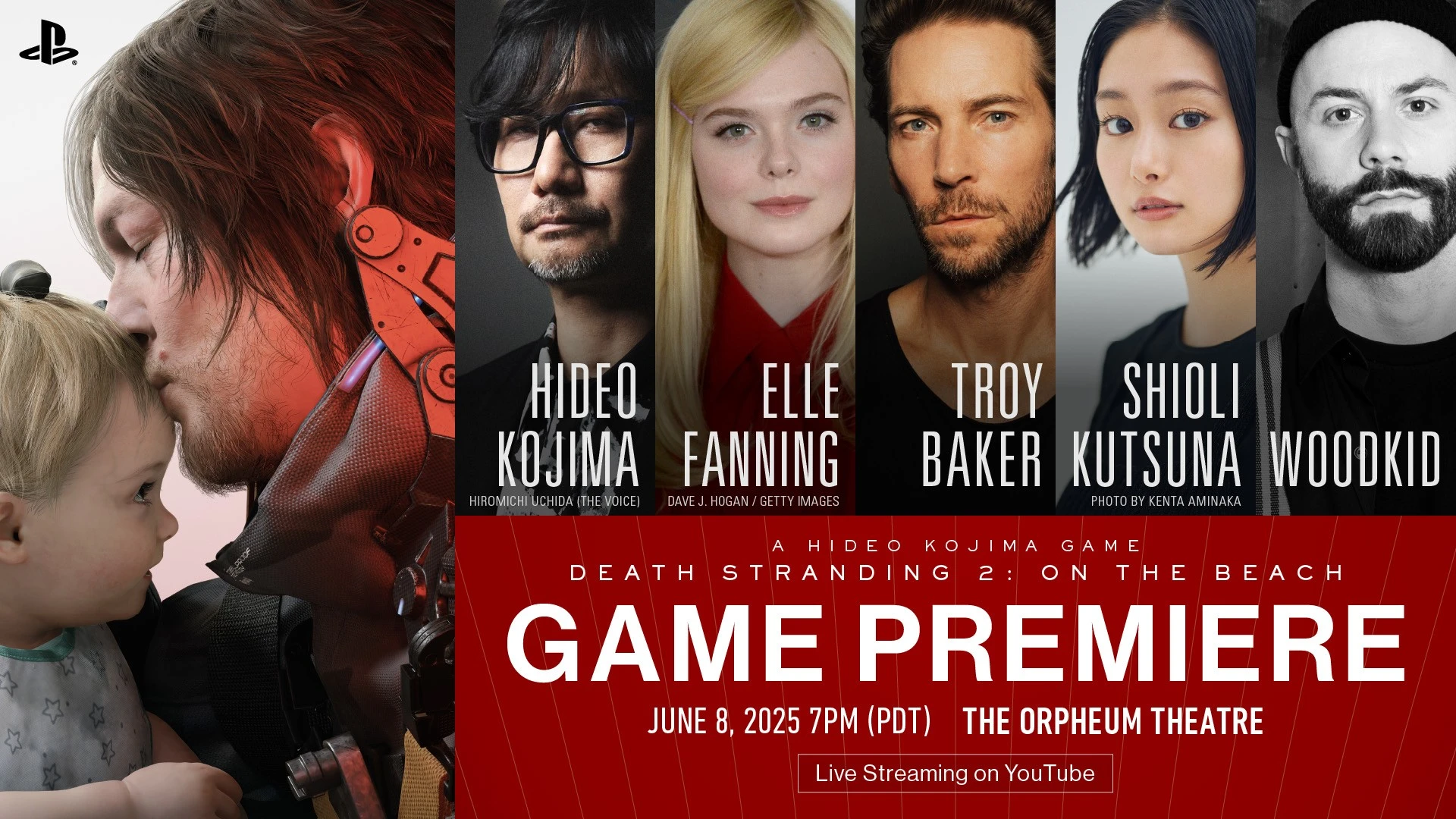 Эль Фаннинг, Трой Бейкер и Шиоли Куцуна вместе с Кодзимой появятся на презентации Death Stranding 2