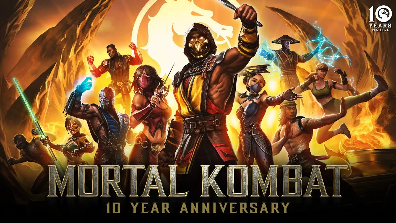 Mortal Kombat Mobile исполняется 10 лет, представлен юбилейный трейлер