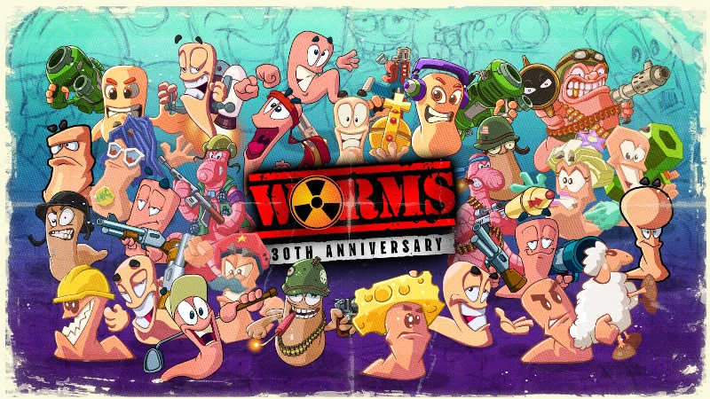 Worms отмечает 30 лет: распродажа игр и бесплатные обои для фанатов