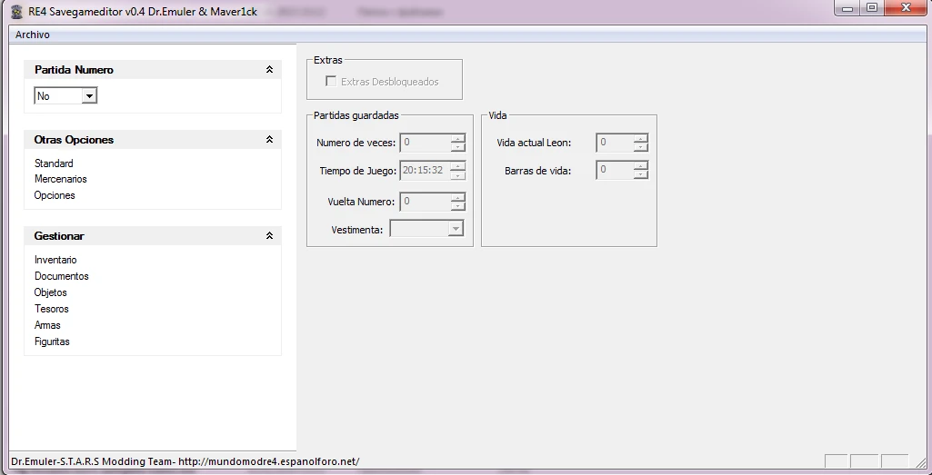 Resident Evil 4: Редактор Сохранений / Save Game Editor [0.4]