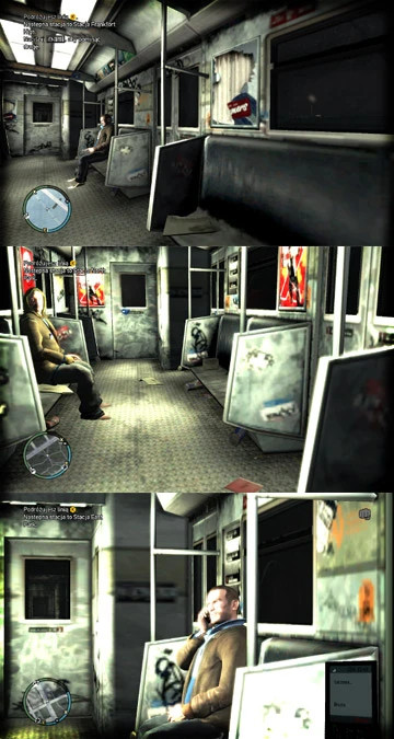 GTA 4 "Камера в метро"