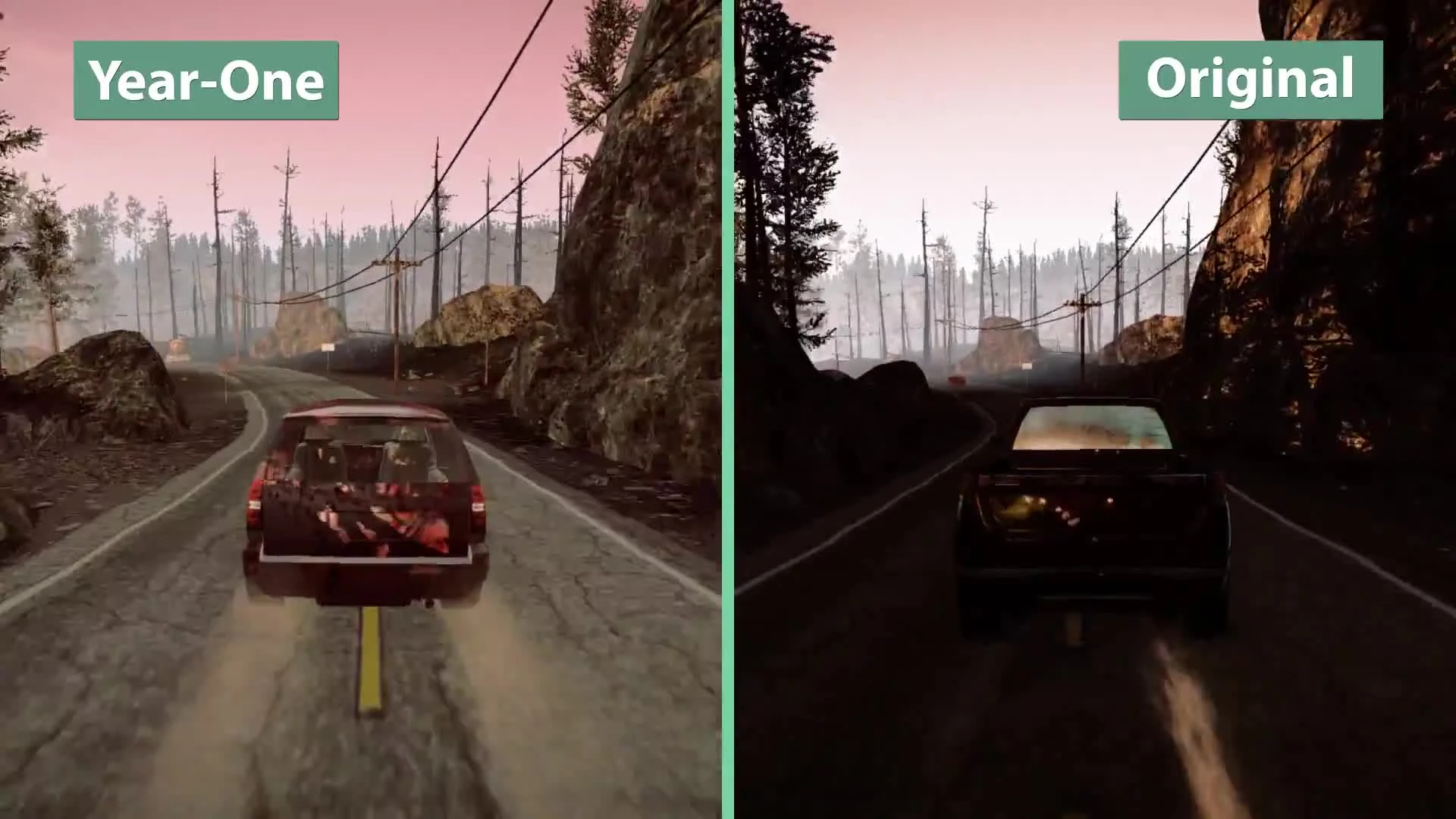 State of Decay "Новое детальное сравнение на Original vs. Year-One Survival Edition on PC"