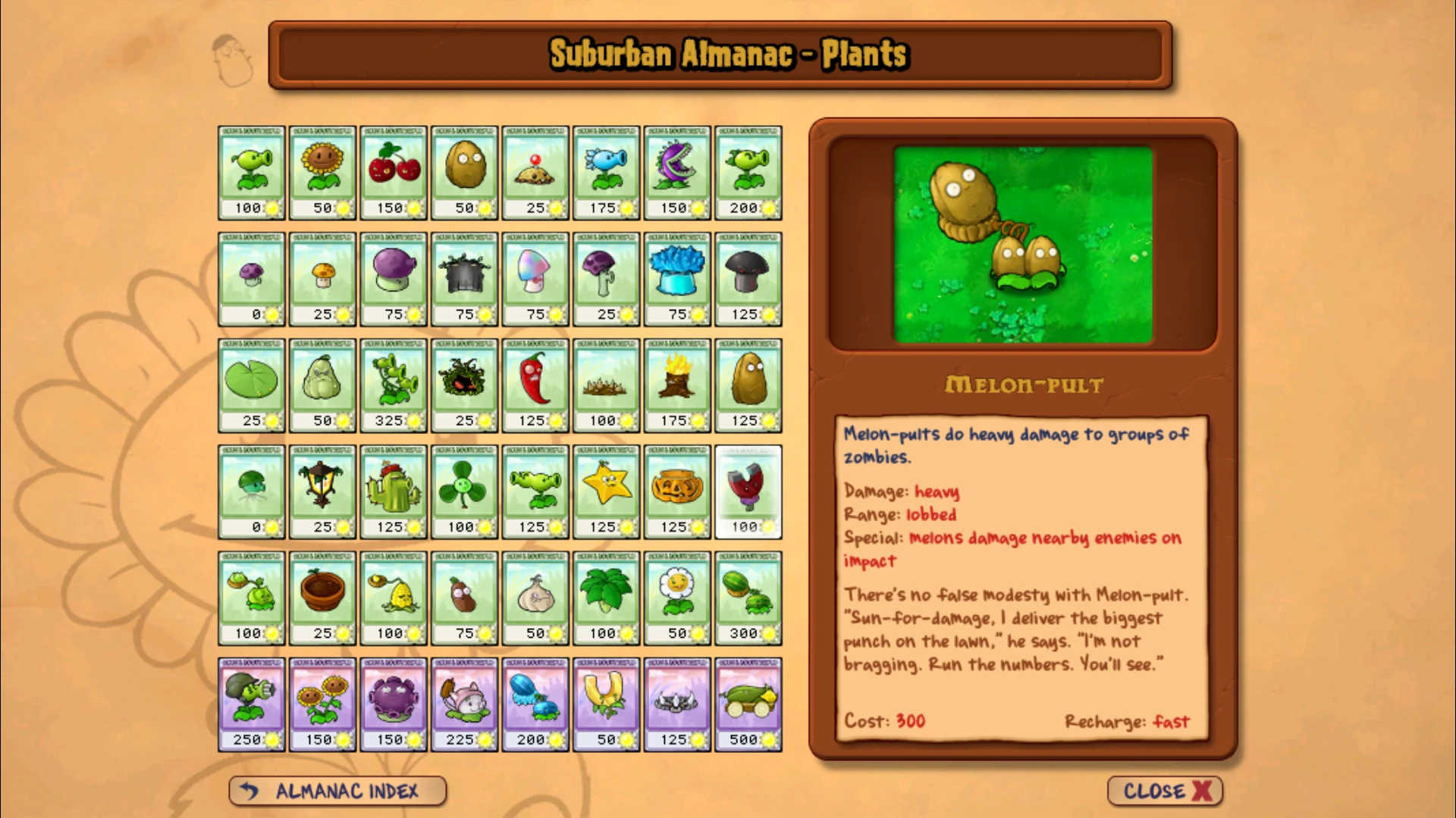 Plants vs. Zombies "Стена-орехапульта"