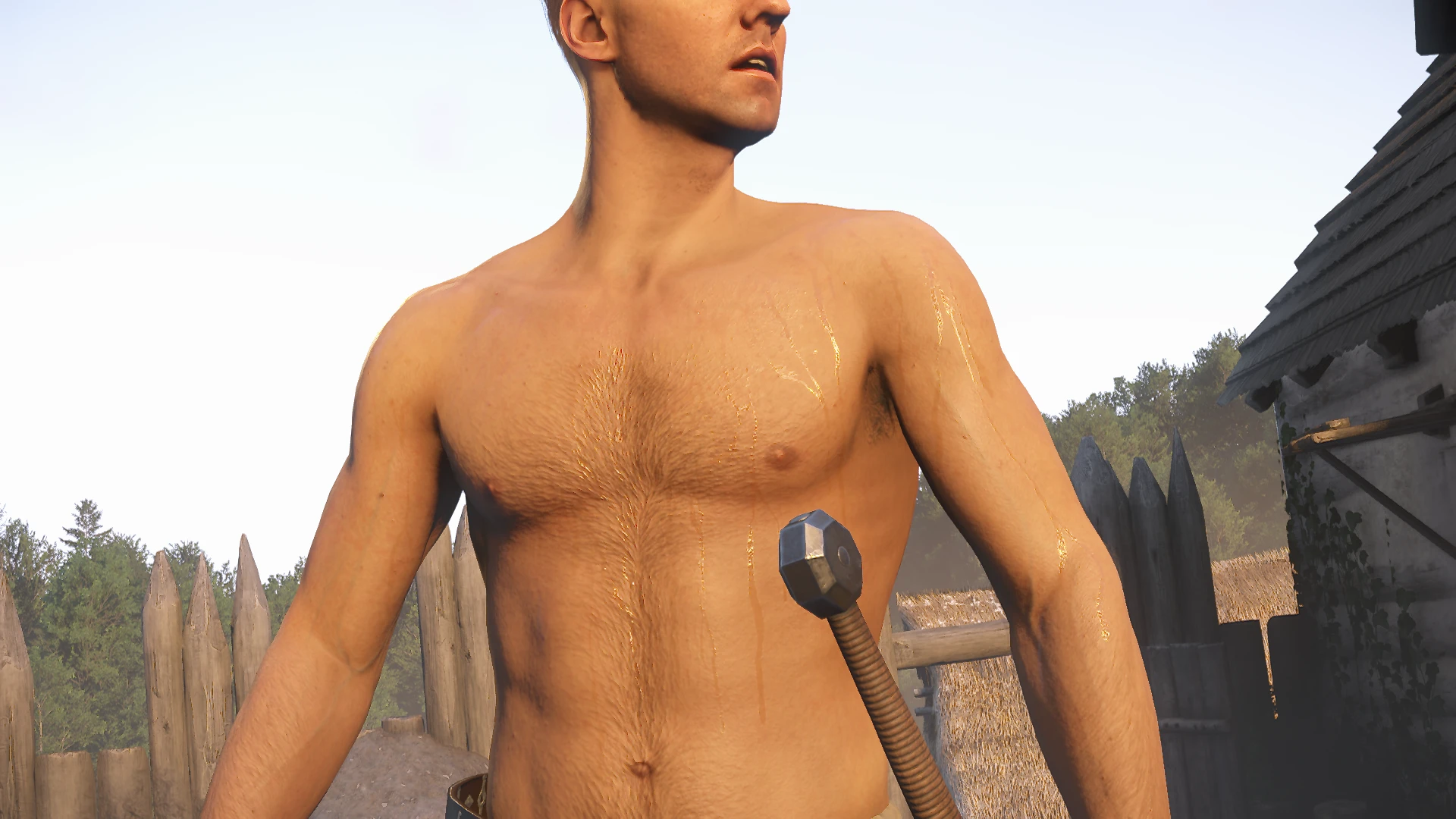 Kingdom Come: Deliverance 2 "Всегда мокрое тело у Индржиха (Генри) и Яна (Ганса)"