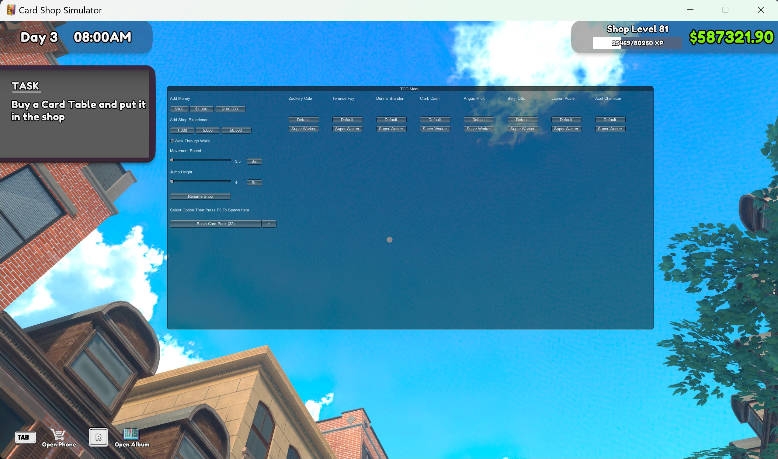 TCG Card Shop Simulator "Мод-меню" [1.8.3] {JoseFaction}