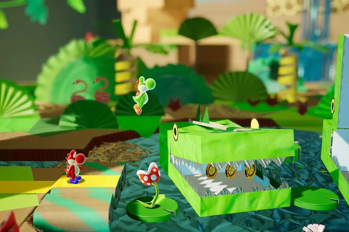 Разработка Yoshi's Crafted World была завершена уже в декабре