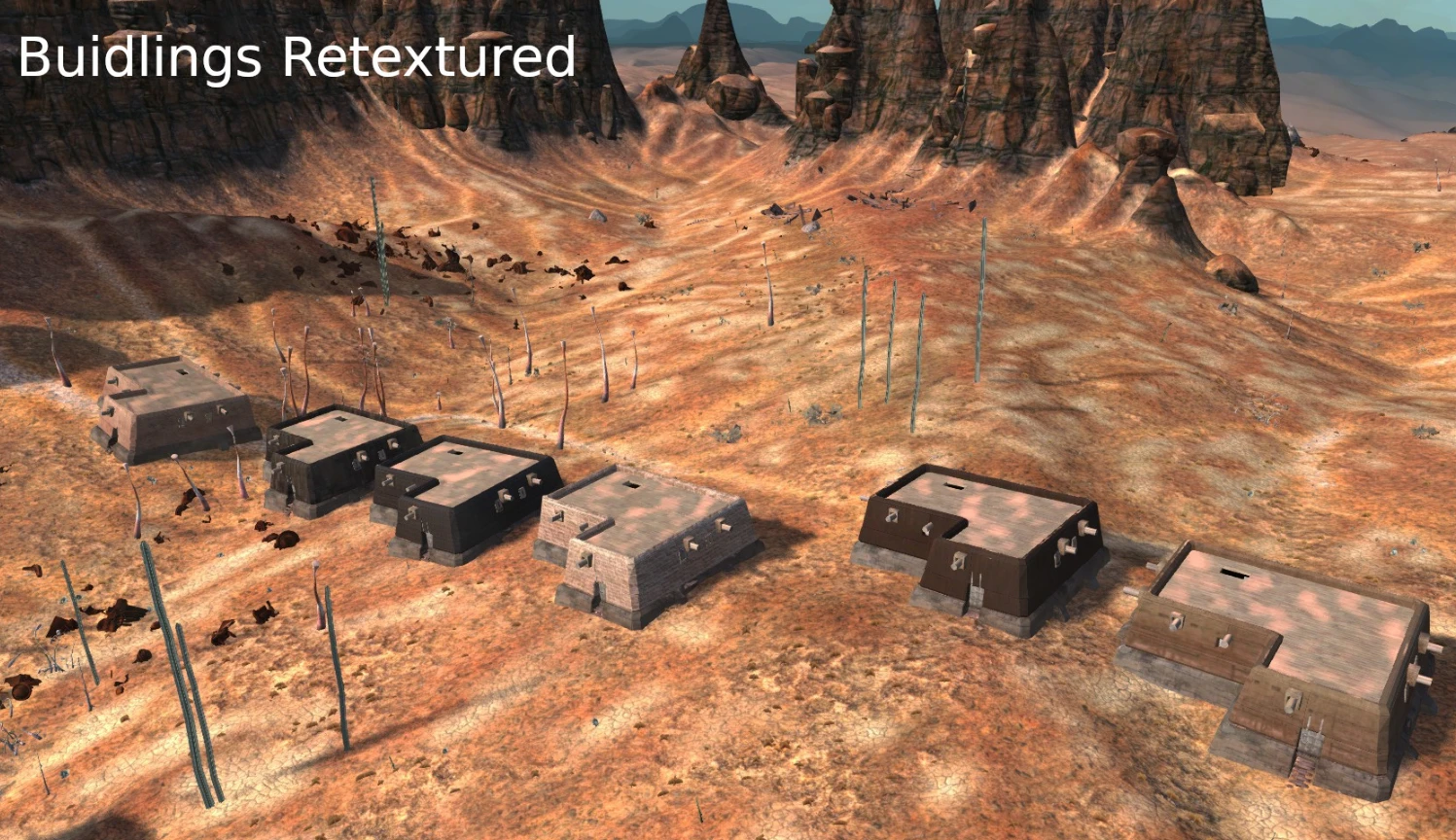 Kenshi "Разнообразие внешнего вида построек"