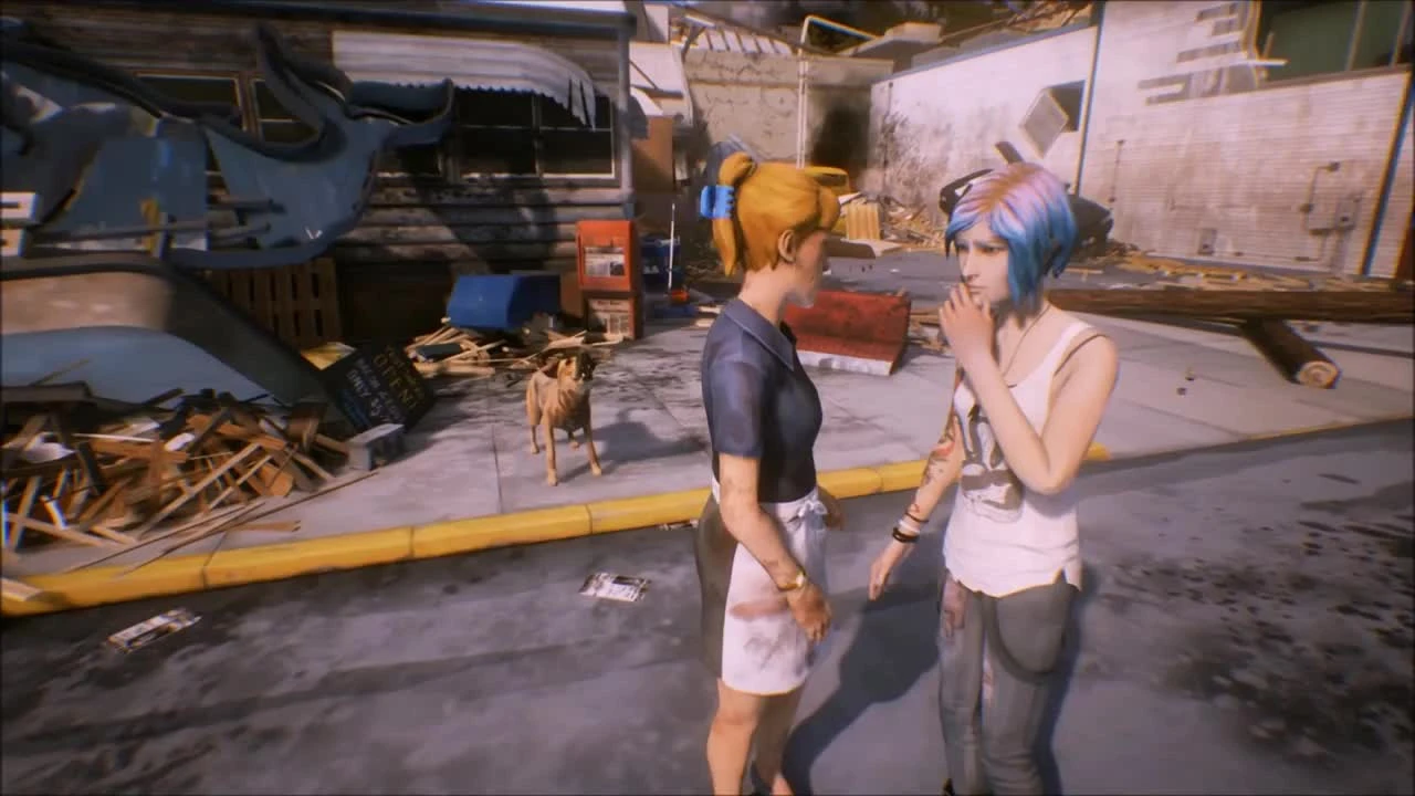 Life is strange "New Ending (Аркадия Бэй разрушена)"