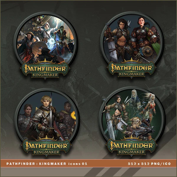 Pathfinder Kingmaker "icons"
