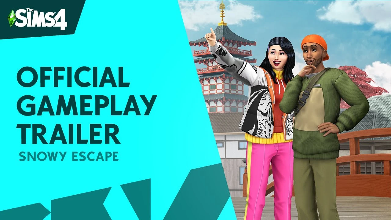 Новый геймплейный трейлер предстоящего зимнего расширения для Sims 4