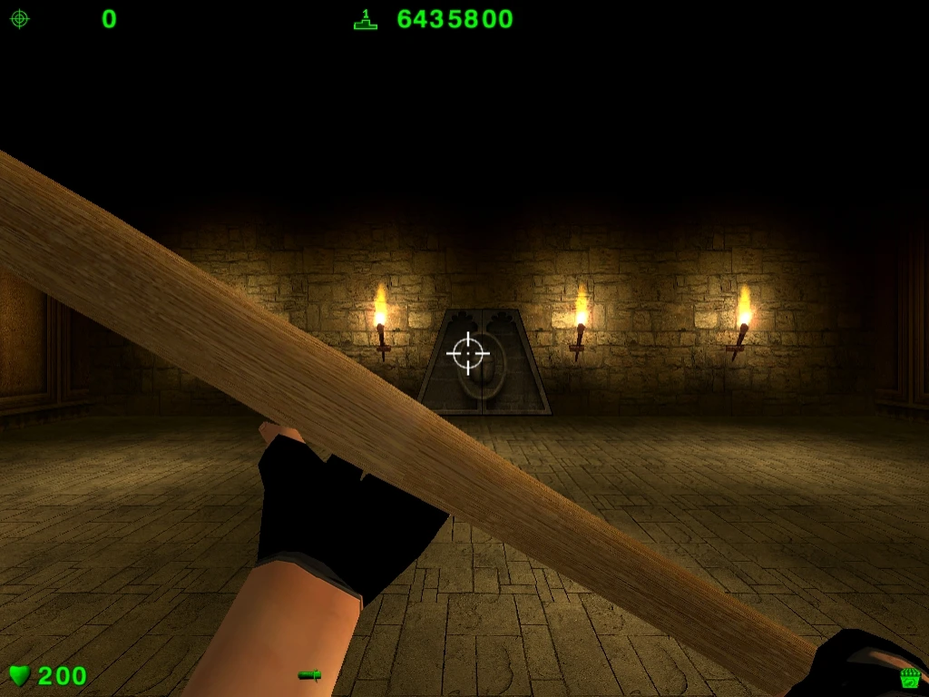 Serious Sam: The First Encounter "Бейсбольная Бита"