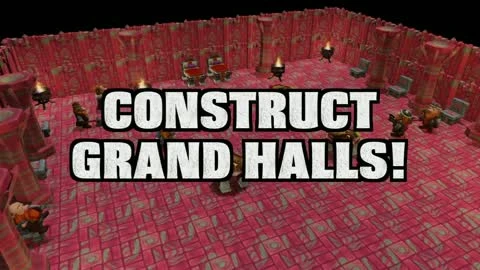 A Game of Dwarves - Геймплейный трейлер