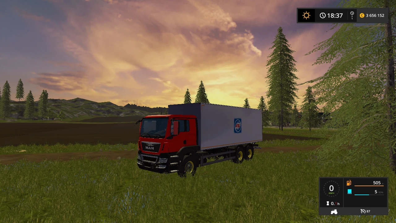 Farming Simulator 17 "MAN palletLoader truck" [v 3.0]