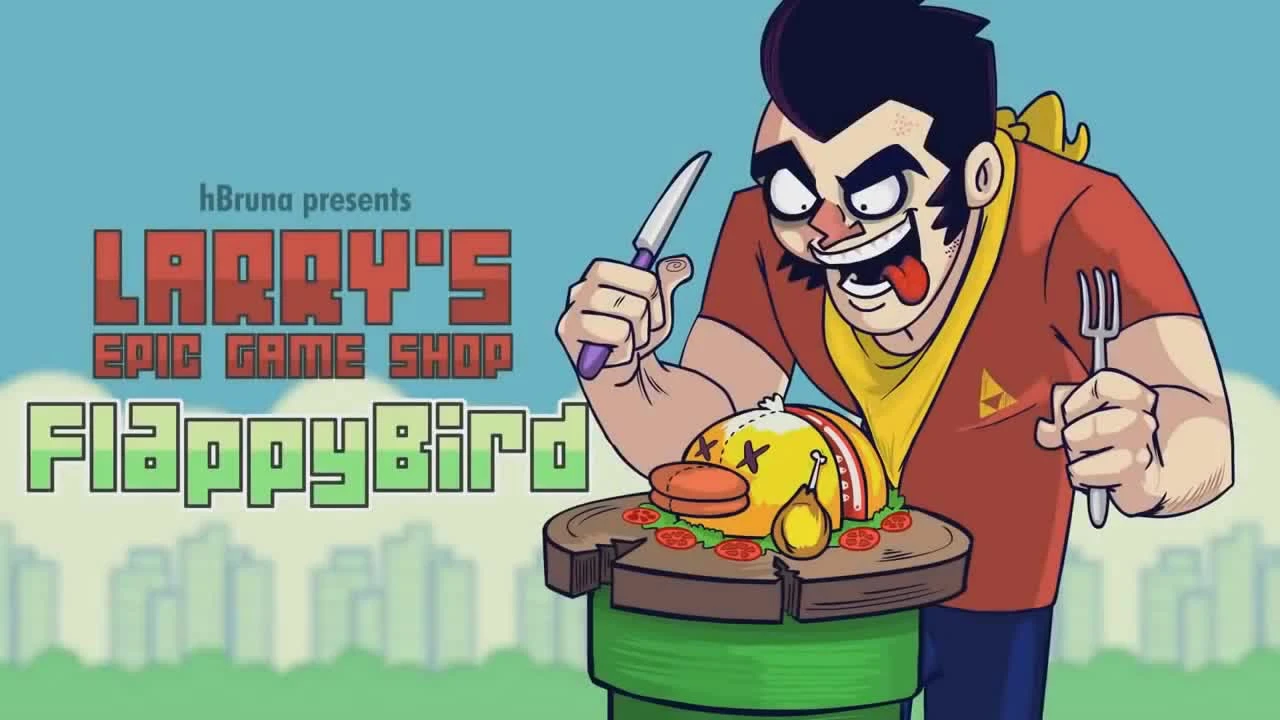 Мульт: Flappy Bird - породия на марио