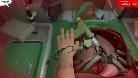 Surgeon Simulator 2013 "Распил грудной клетки"