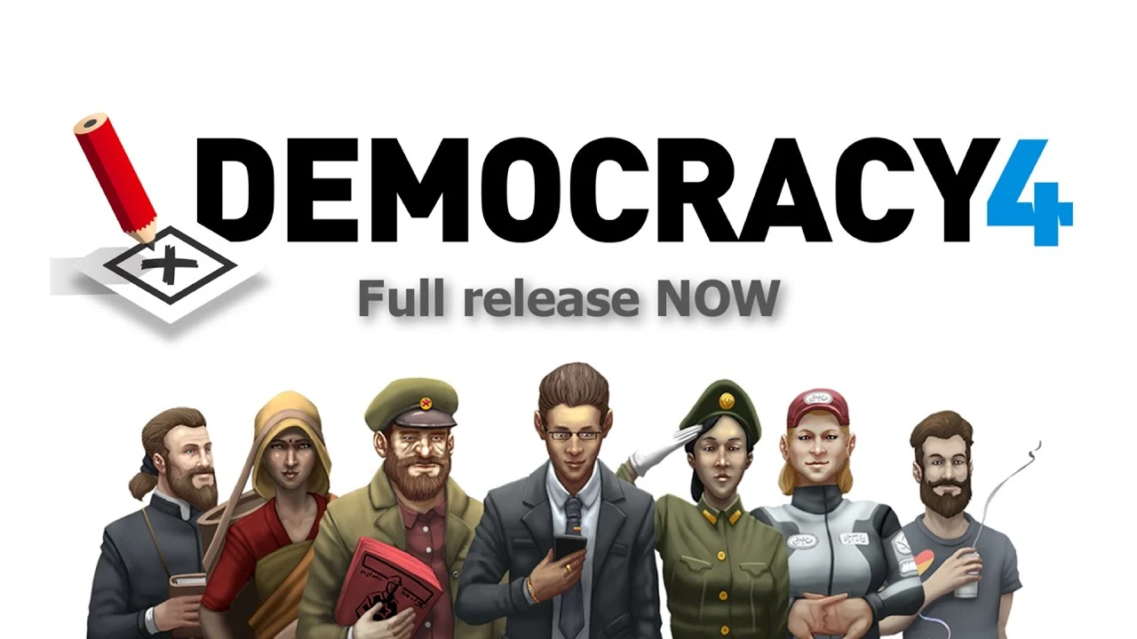 Полная версия Democracy 4 вышла сегодня из раннего доступа на ПК в Steam