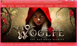 Woolfe - The Red Hood Diaries: Трейнер/Trainer (+3) [1.0] {h4x0r}